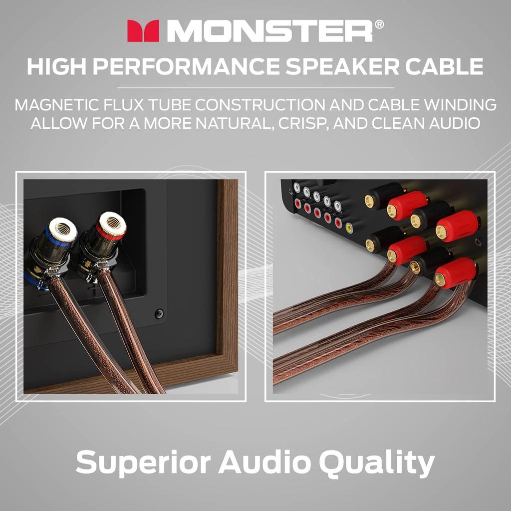 Monster Speaker 12 1 Cable, Gauge, Roll, 30.48m (100ft) ME-S12-30M