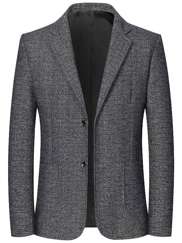 New Men's Spring/Autumn Non-Iron Casual Suit Jacket for Middle-Aged Dads