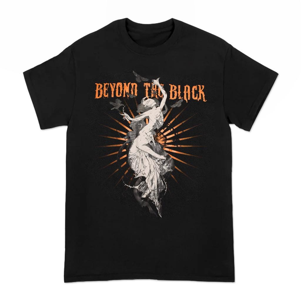 Beyond The Black Dancing In The Dark Shirt •Beyond The Black Band Tee •Beyond The Black Hoodie •Beyond The Black Rising High Tour 2026 Shirt