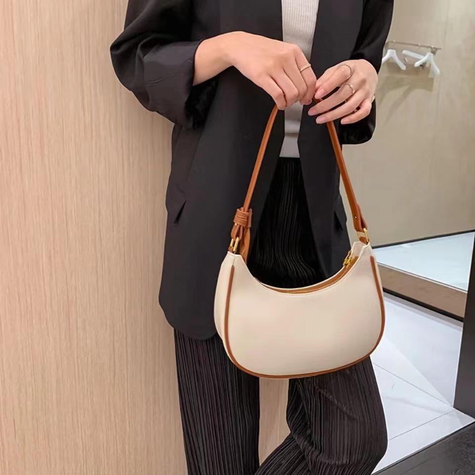 Women's 2025 French Chic Underarm Shoulder Bag - Trendy, High-End, Versatile Fashion Style