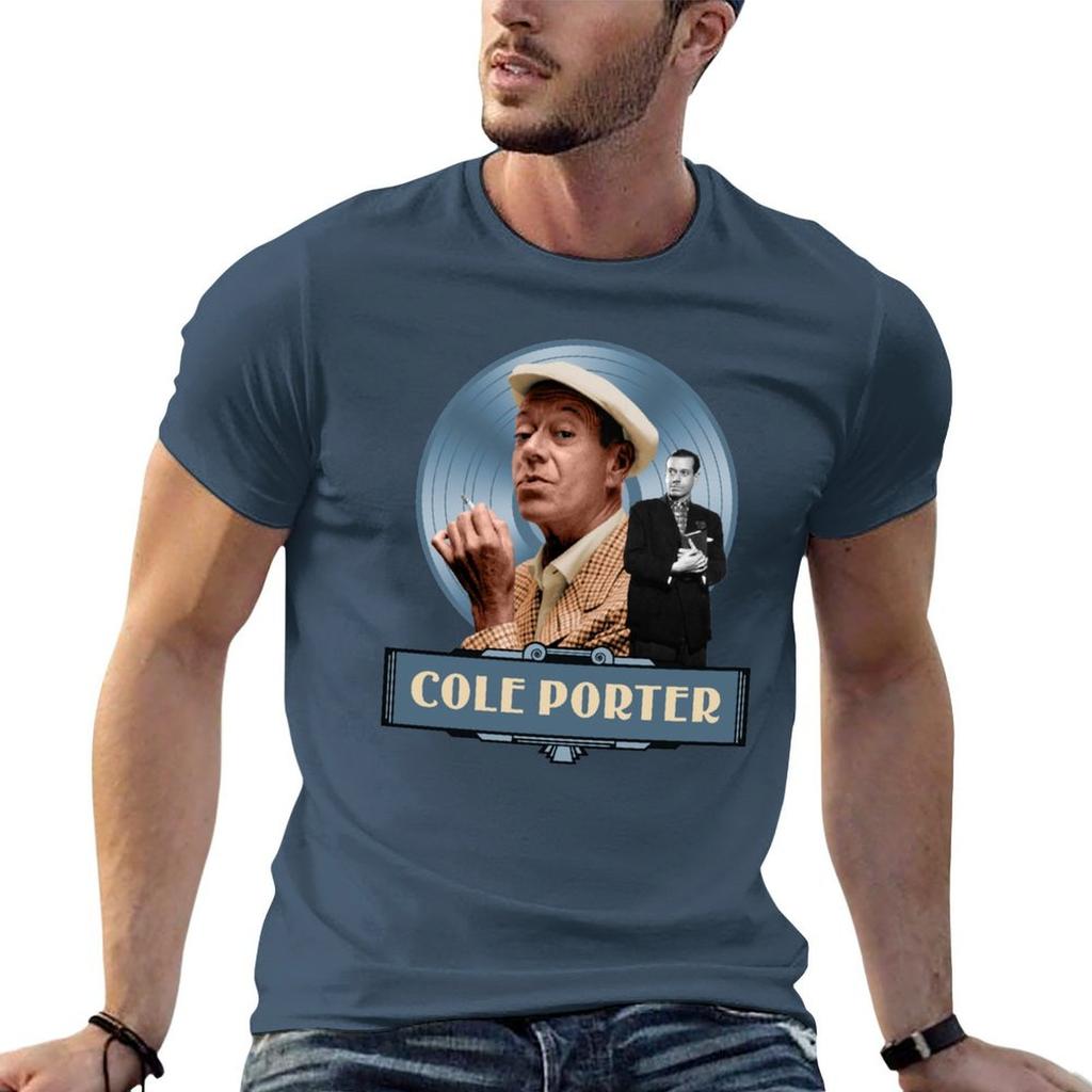 Cole Porter The Good Old Days Tshirt Casual Loose Short Sleeve Tee For Unisex