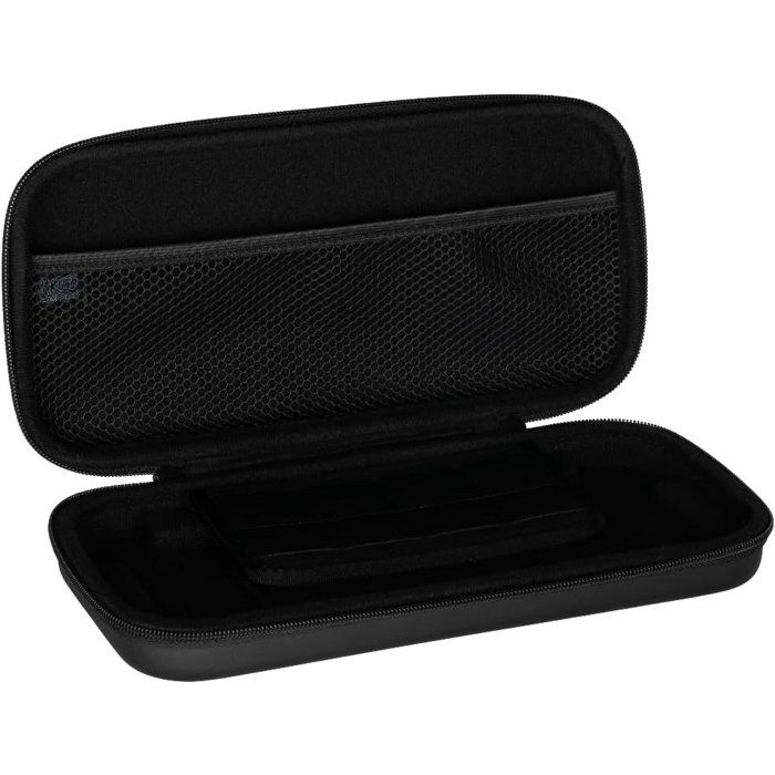 Housse de protection - Nintendo Switch 2 - Konix - Naruto Shippuden - Rangement accessoires - Naruto et Sasuke - Noir et orange