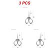 Stainless Steel Vintage Scissors Sewing Fabric Cutter Embroidery Scissors Tailor Scissor Scissor Household Sewing Accessories