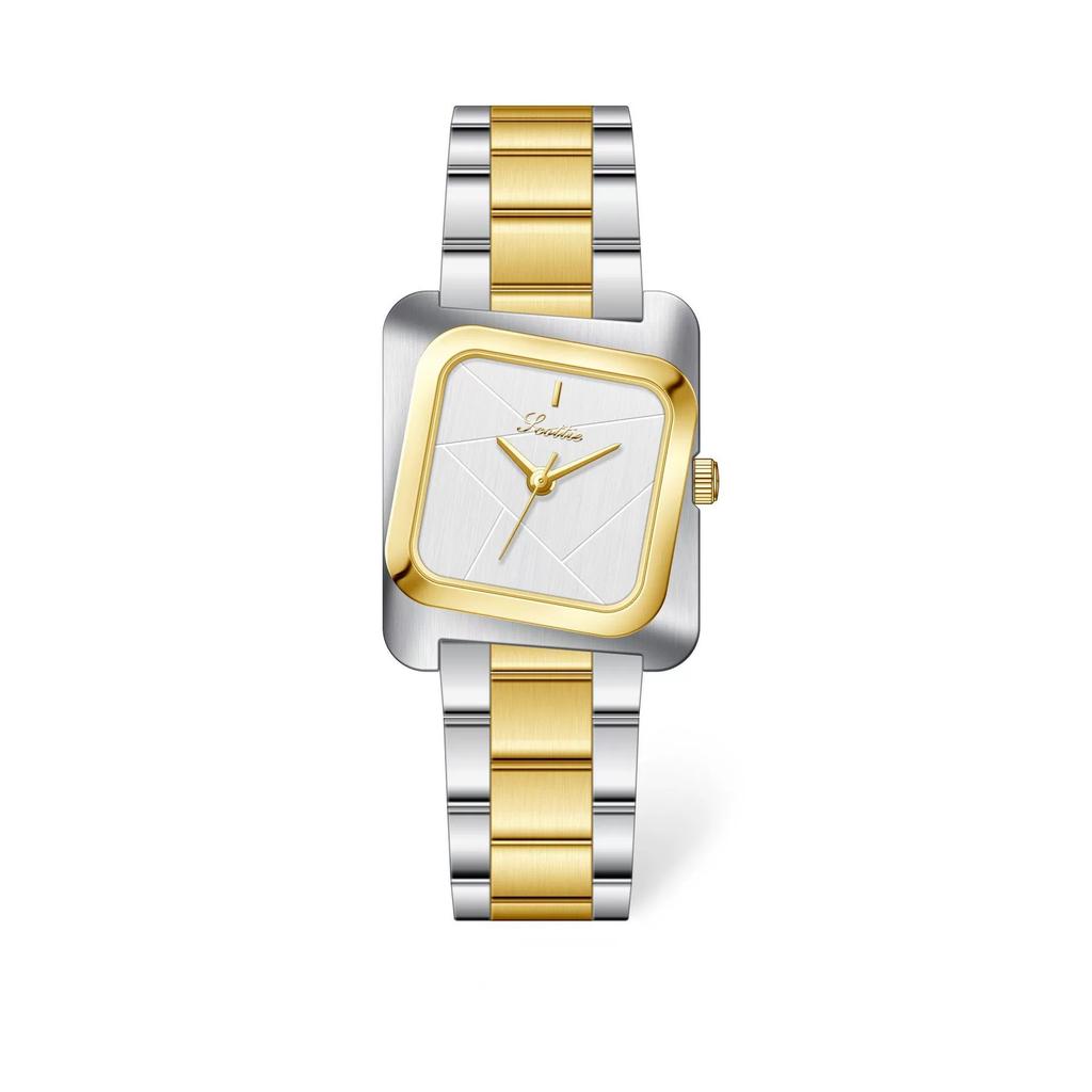 Square steel belt watch fashion belt women's watch Shi Gaudi