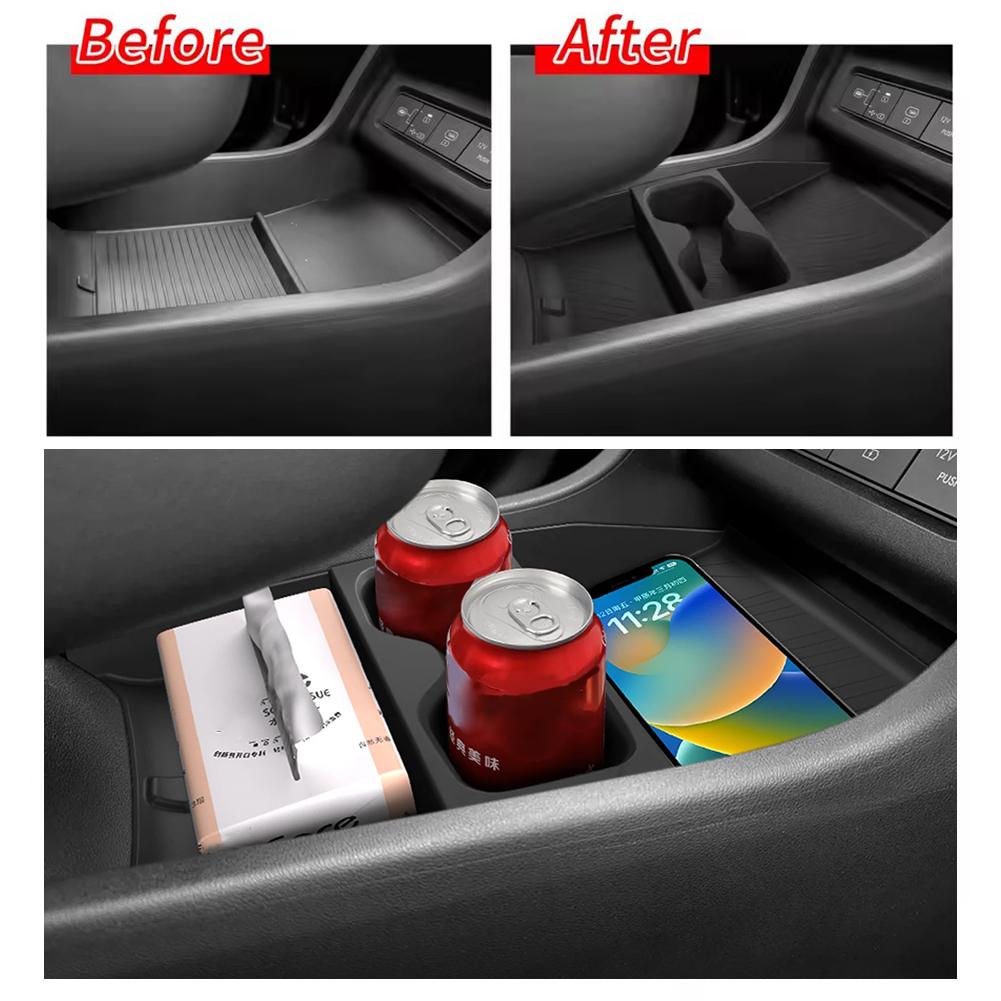 Storage Box Under Center Console For Hyundai Tucson 2025 Only For Electronic Transmission Center Console Lower Storage Box