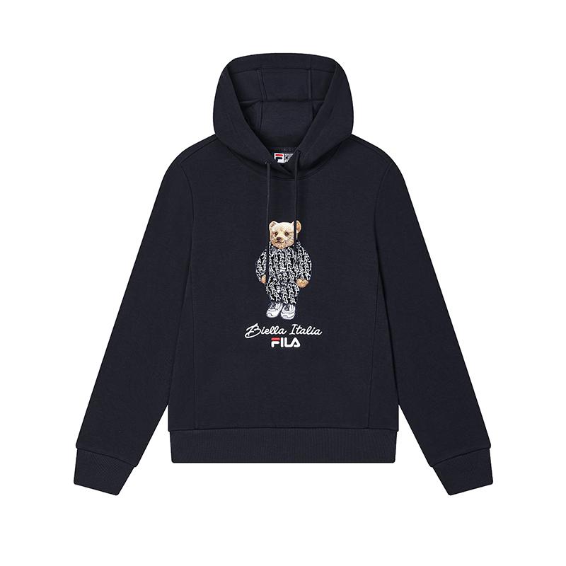 

New FILA Sweatshirt Women s Legend Blue F11W448202FNV 160/80A/S