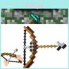 Arco e Frecce Giocattolo in Plastica Ispirati a Minecraft: Potenzia i Giochi di Ruolo e la Creatività dei Bambini