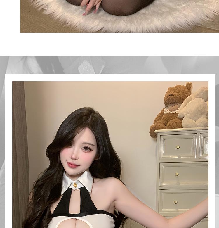 Office Secretary Cosplay Tearable Lingerie Suit - Sexy Flirting Temptation 2949