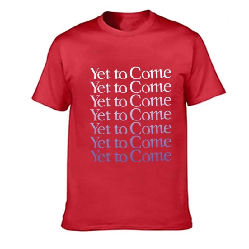 Summer T Shirt Graphic T-shirts Men's Women's Fashion Oversize T-shirt Harajuku Streetwear YET TO COME Short Sleeves Sport Shirt