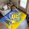 Football Players Action Floor Rug Office Rug Perfect for Living Rooms Study Room Dining Room Kitchen Anti-slip Rug Decorate Offices