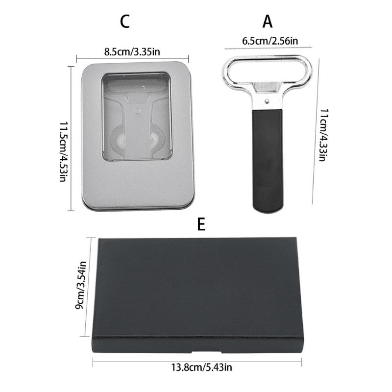 Wine Bottle Opener Portable Wine Bottle Opener Replacement Two prongs Wine Bottle Opener Corkscrew Remover Enduring