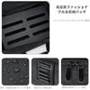 GOKKO Guitar Effect Board Pedal Board w/ Storage Bag (ML-Black)