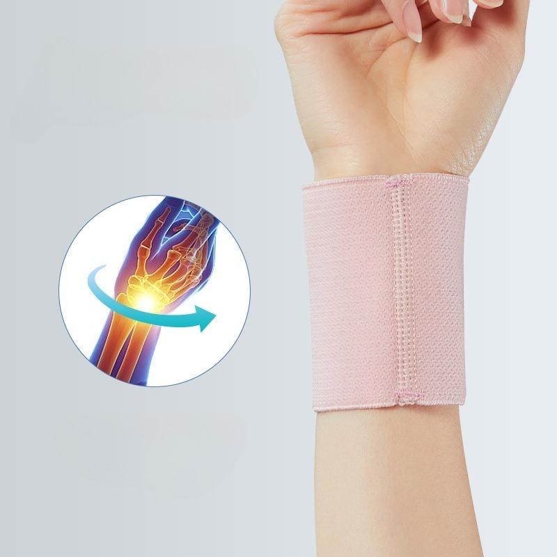 

Badminton Hand Protection Cup Nylon Soft Suitable for Both Men and Women Basketball Wrist Cover рожевий