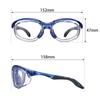 Safety Glasses Navy Comfortable for extended made in JIS UV [Yamamoto Optical] YS-390 - wear, scratch-resistant, anti-fog, Japan, standard,