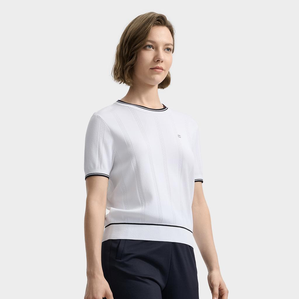 New FILA WHITE Knitwear Women's Cloud White F11W533412F-WT