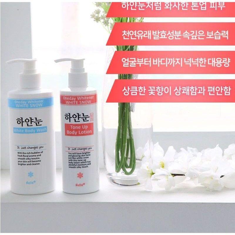 Nella - Oneday Whitener White Snow Fermented Tone Up Body Lotion 250ml