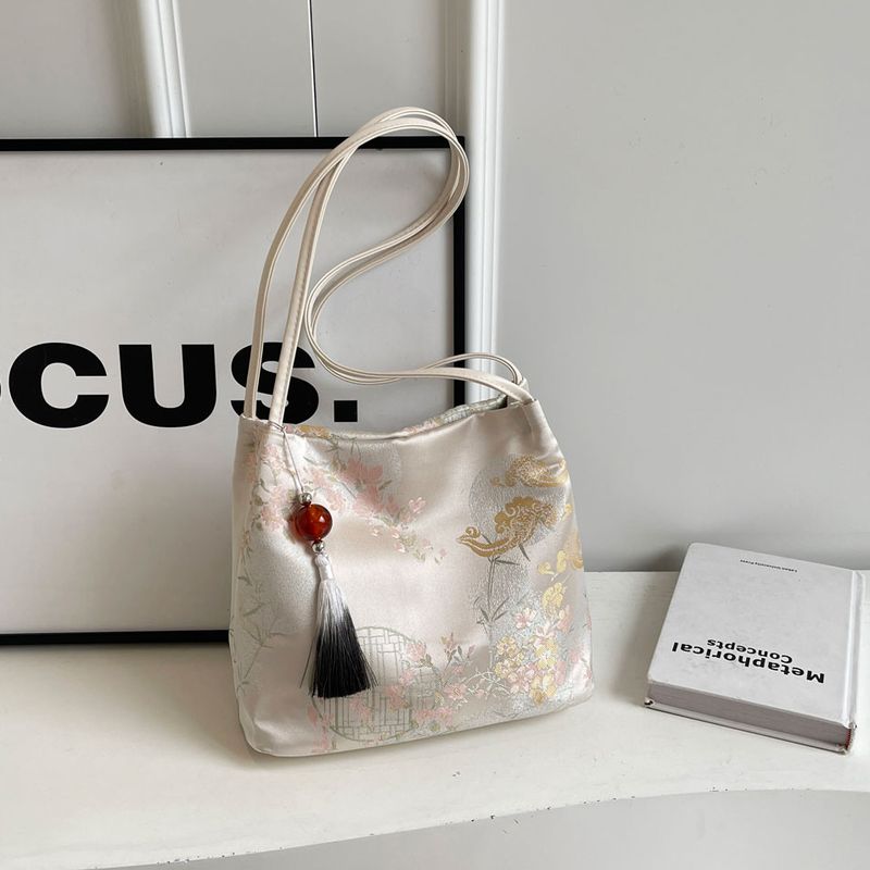 

Сумка Женская Национальный Стиль Досуг Поездки Новый Китайский Стиль Вышивка Beige