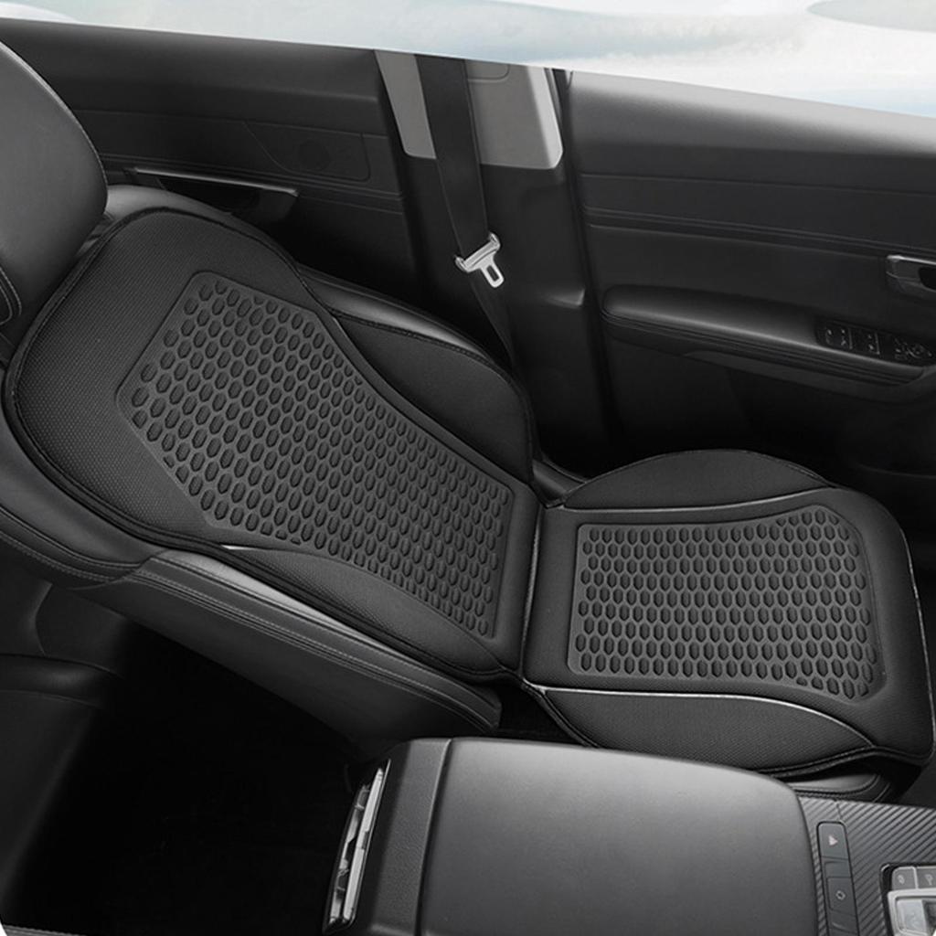 Cooling Car Seat Cover Non-Slip Summer Breathable Ergonomic Car Seat Cooler Chair Cushions for Truck SUV RV Sedan Travel Long