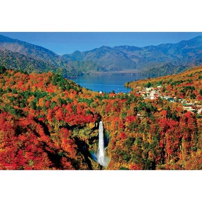 [Vyrobené v Japonsku] Beverly 300-dielkové puzzle Trblietavé jesenné lístie a vodopád Kegon (Rozmer 26 x 38 cm) 300-106