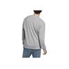 Adidas Logo Print Crew Neck Loose Long Sleeve Sweatshirt Men Tops Gray IC9326