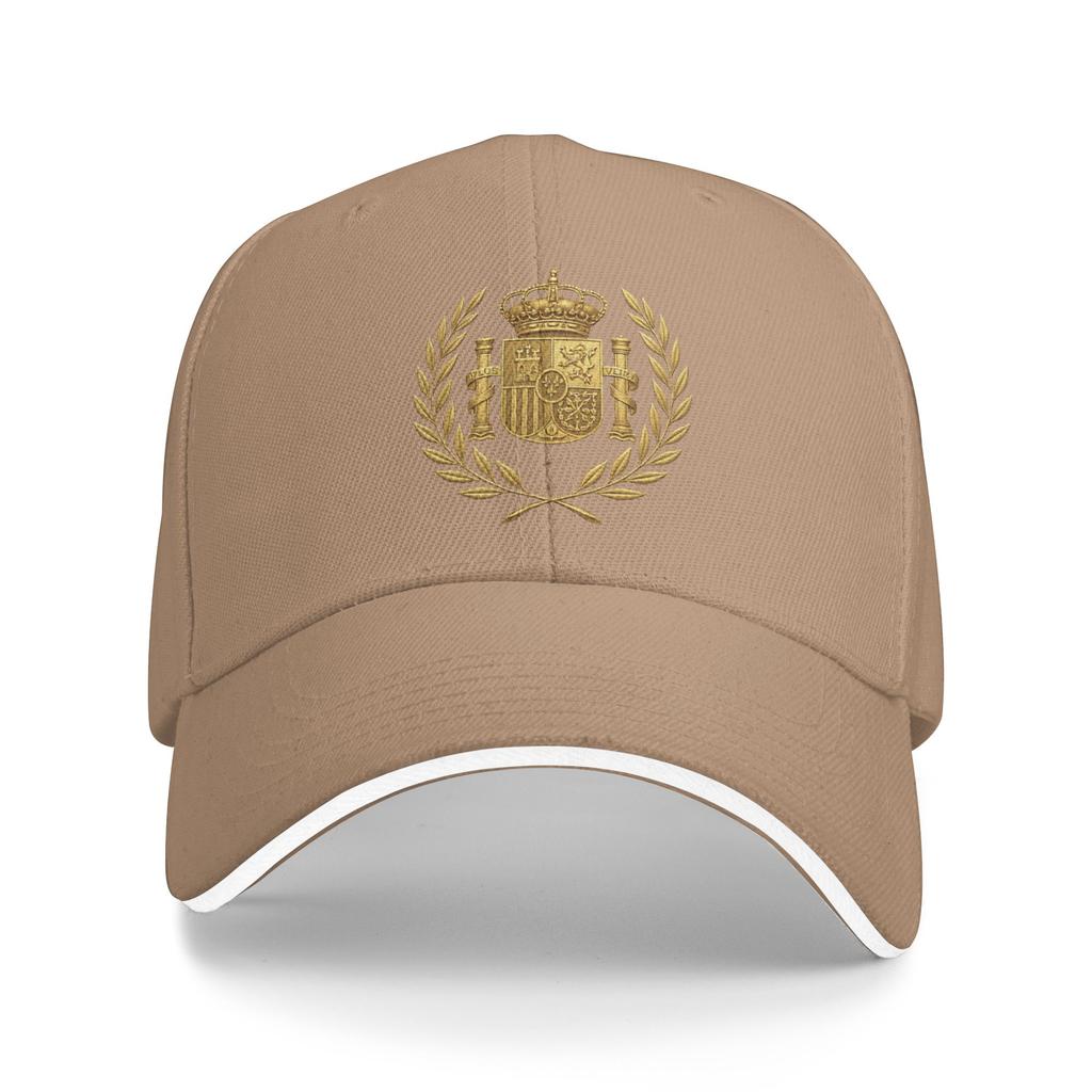 Spain Coat Of Arms Spanish Emblem Espania Sun Baseball Cap Summer Unisex Adult Design Trucker Hat Wholesale Snapback Cap