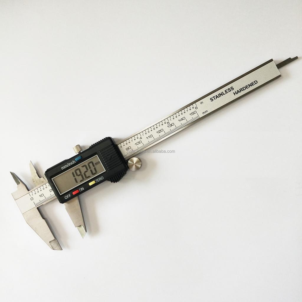 150mm 6 Inch ABS Stainless Steel Digital Vernier Caliper