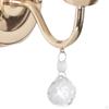 Of Crystal Sconce E27 Mount Lamp Lighting Fixture for Home Aisle Hallway