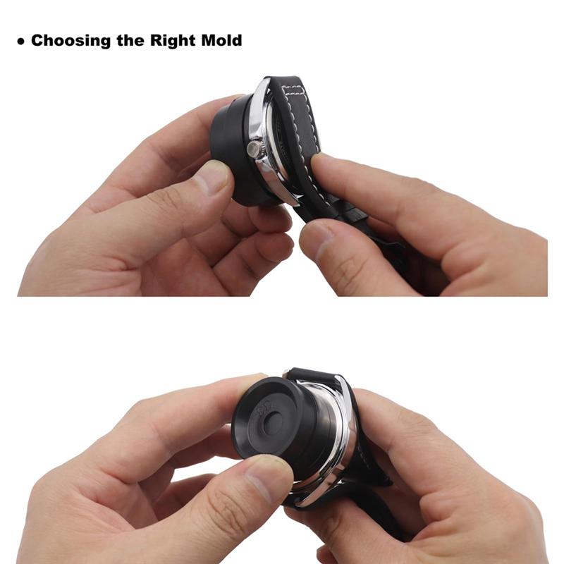 A20F-Watch Battery Replacement Tool Kit Watch Press Set Back Case Closer Watch Press Tool Kit For Closing Watch Cover