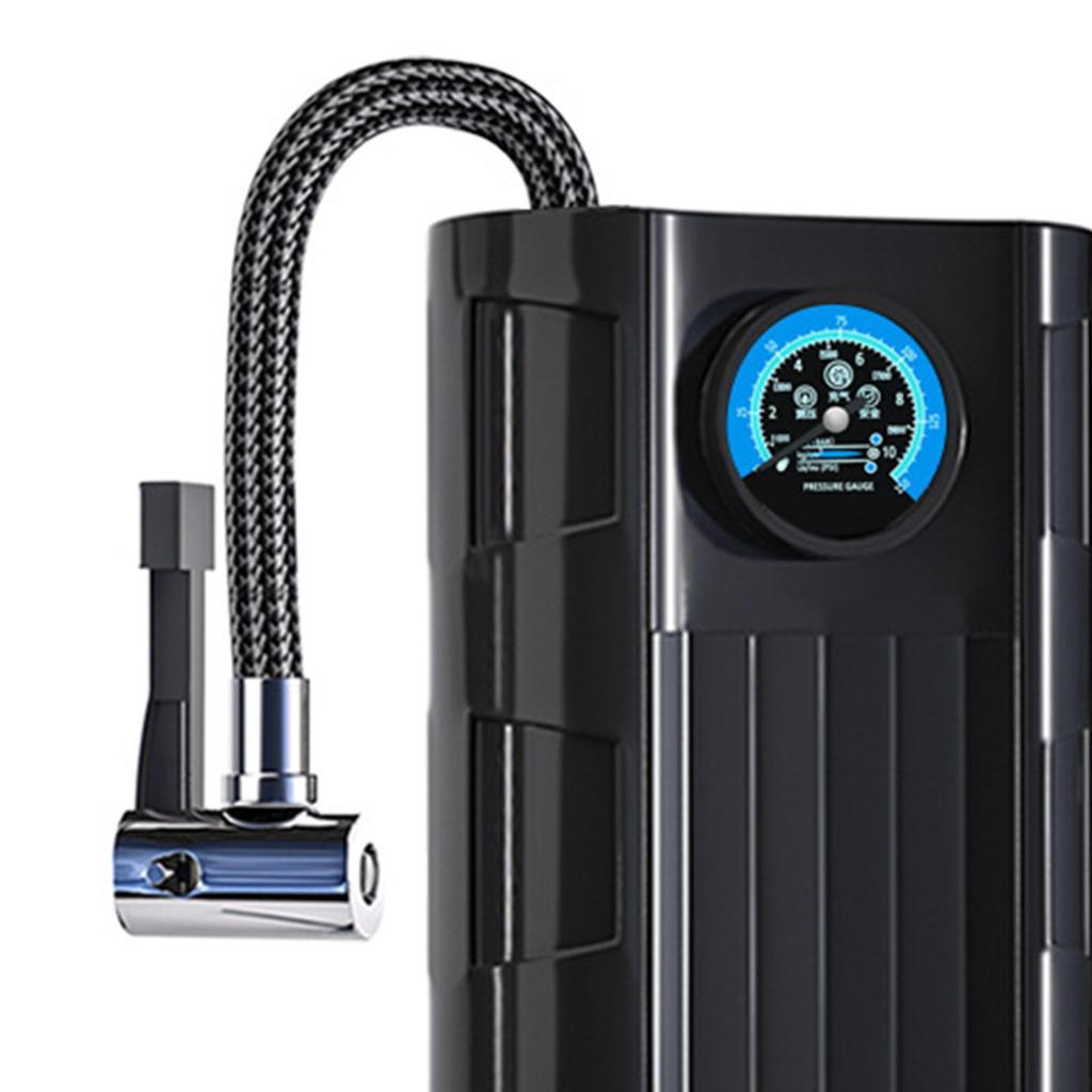 Car Tire Inflator Portable Air Compressors Stable Performance Auto Shut Off Air Pump for Tires for Bicycles Bike Ball