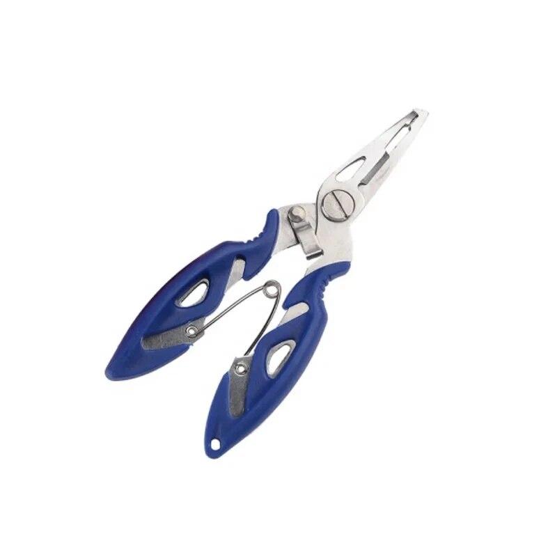 Small Size Fishing Stainless Steel Plier Freshwater Saltwater Hook Remover Scissors Metal Fishing Tackles