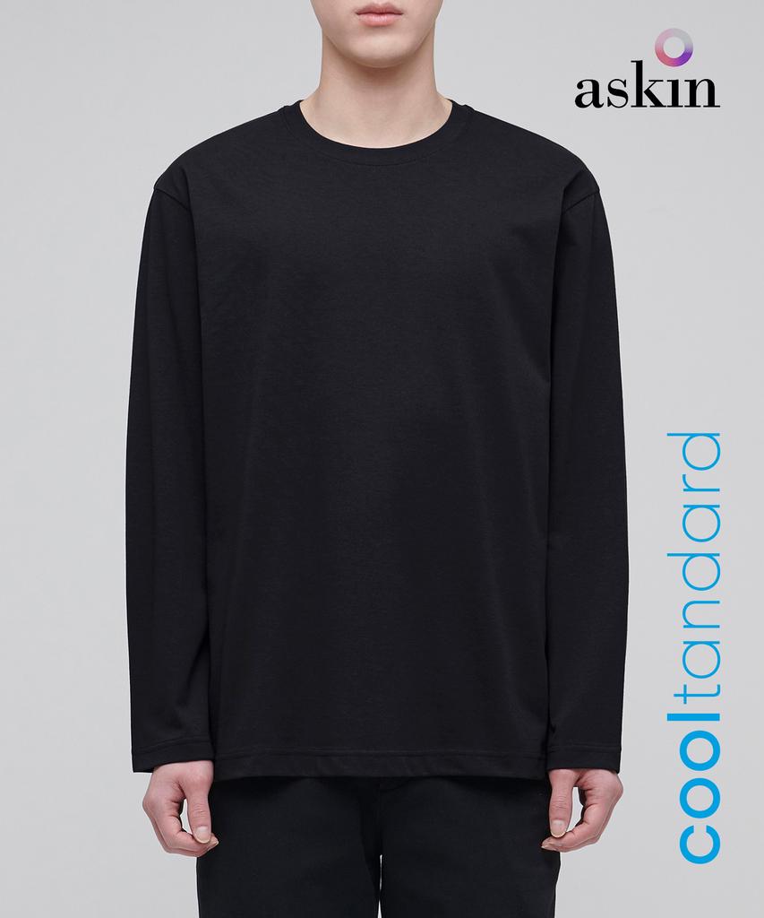 MUSINSA STANDARD [Cooltandard] Crew Neck Long Sleeve T-Shirt 2-Pack