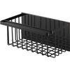 Yamazaki Magnetischer Badezimmer W31 x T17 x Turm Badezimmer Badezimmeraufbewahrung 5543 Korb, Schwarz, Ca.. H15cm, Serie, Regal, Regal,