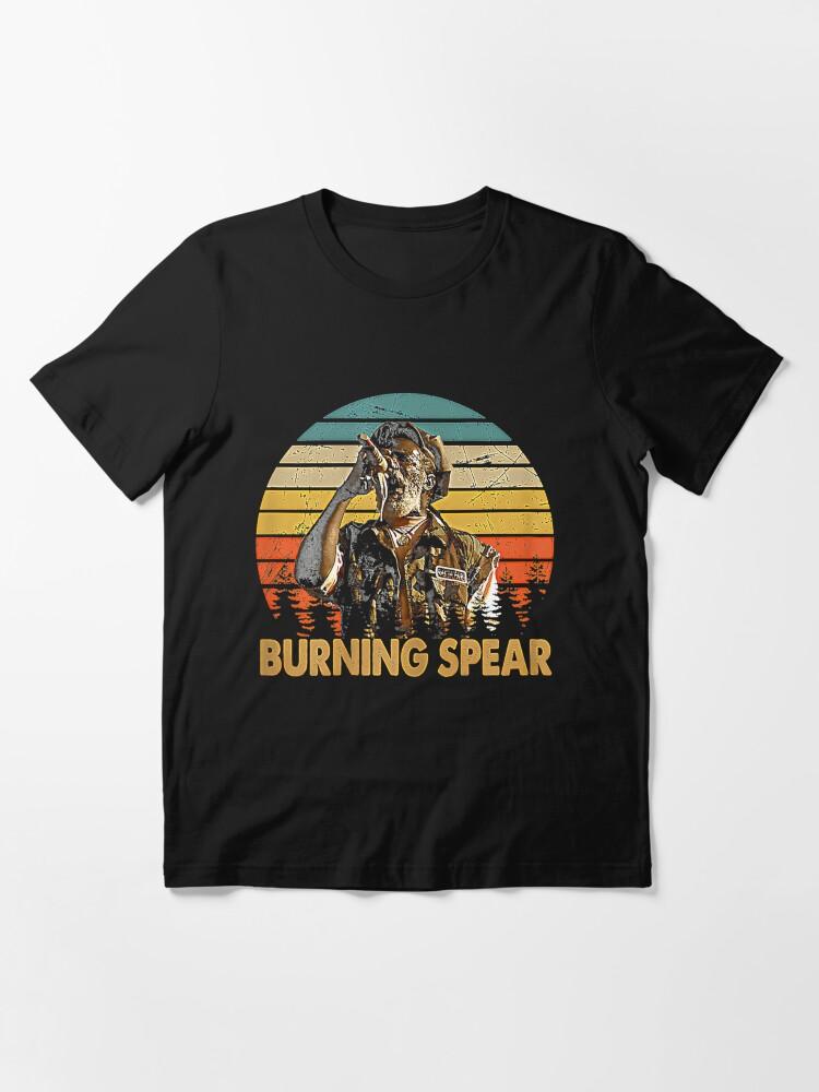 Burning Spear Burning Art Spear Music Jamaican Singers Essential T-Shirt