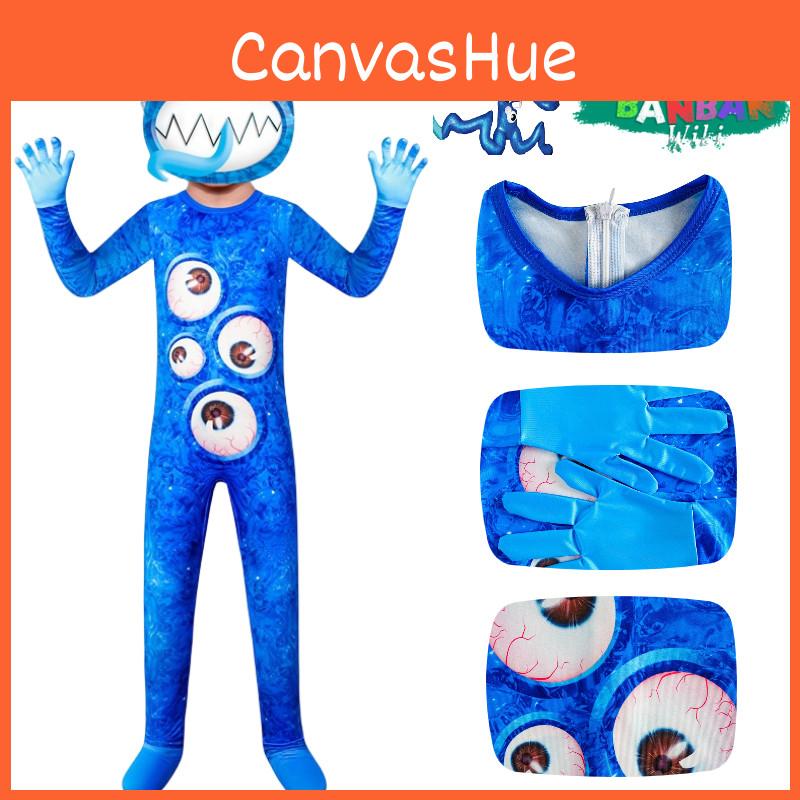 Banban Garden Kinderbühnenaufführung Kostüm Blau Europäischer und Amerikanischer Stil
