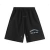 Fear of God Pantaloncini da ginnastica Essentials con stampa di lettere curve Unisex Oversize Cotone Coulisse Vita Elastica Streetwear Casual Sportivi Pantaloncini al Ginocchio