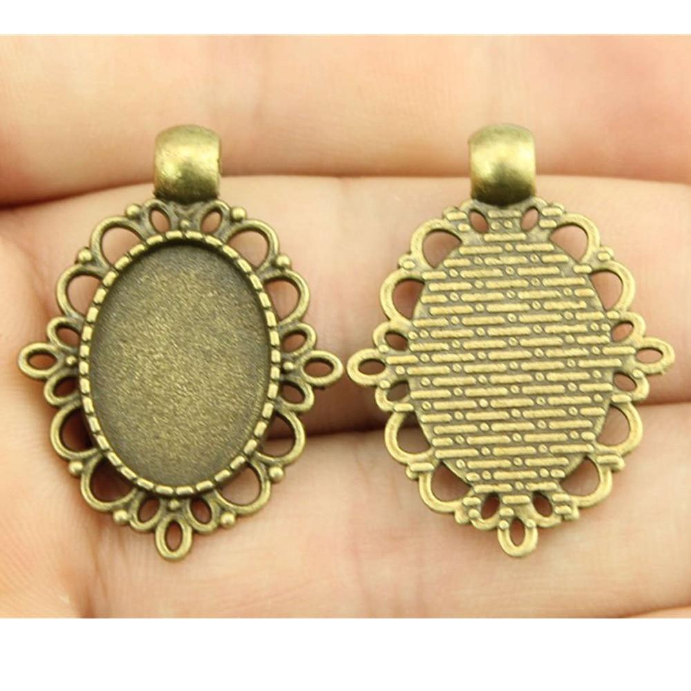 

5 шт. 13x18 мм, внутренний размер, античная бронза, античное серебро, цвет цинкового сплава, камея, кабошон, основа, установка ювелирных изделий, поиск ювелирных изделий In The Title