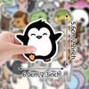 50 Sheets Cute Animal Graffiti Stickers for Water Bottles and Luggage