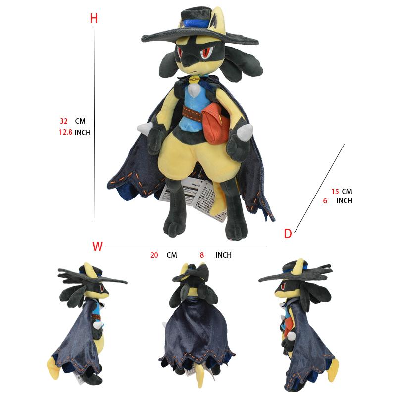 25 Styles Plush Toys Shiny Dragonair Rayquaza Gyarados Charizard Charmander Lycanroc Vulpix Lucario Stuffed Peluche Doll