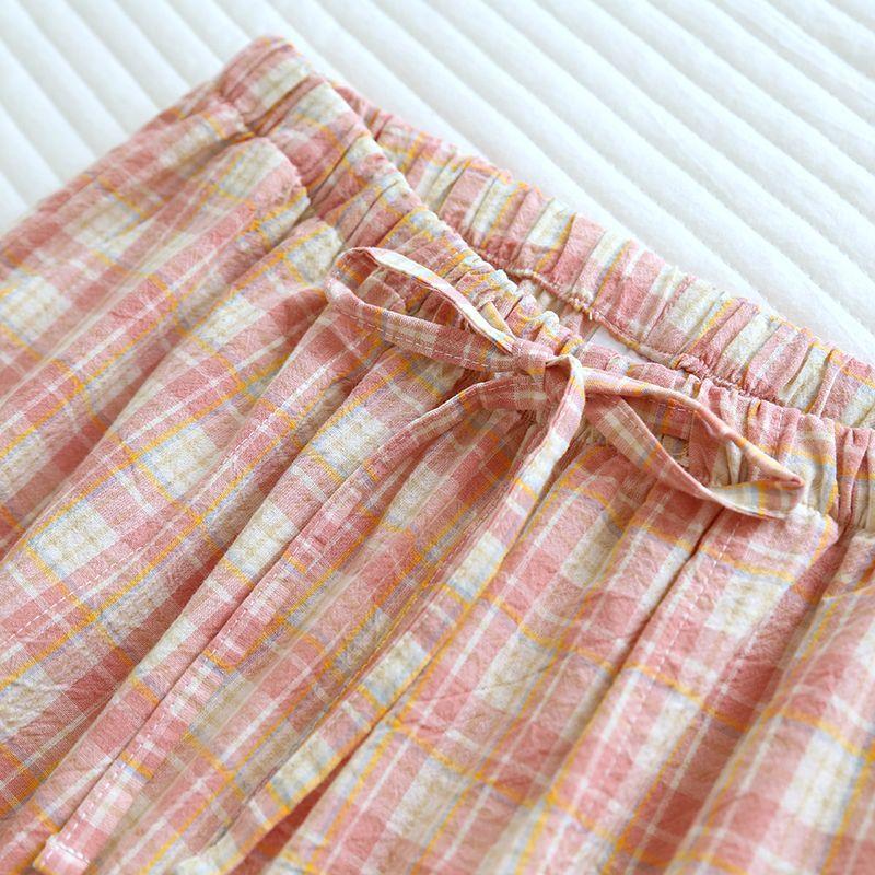 Shorts Hose Damen Baumwolle Sommer Vielseitig Vintage Locker Große Größe Freizeit Weites Bein Hosen Shorts