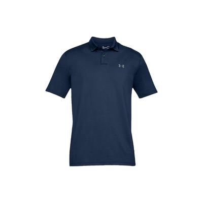 Golf Sport Breathable Short Sleeve Polo Shirt Men Tops Academy-Blue 1342080-408