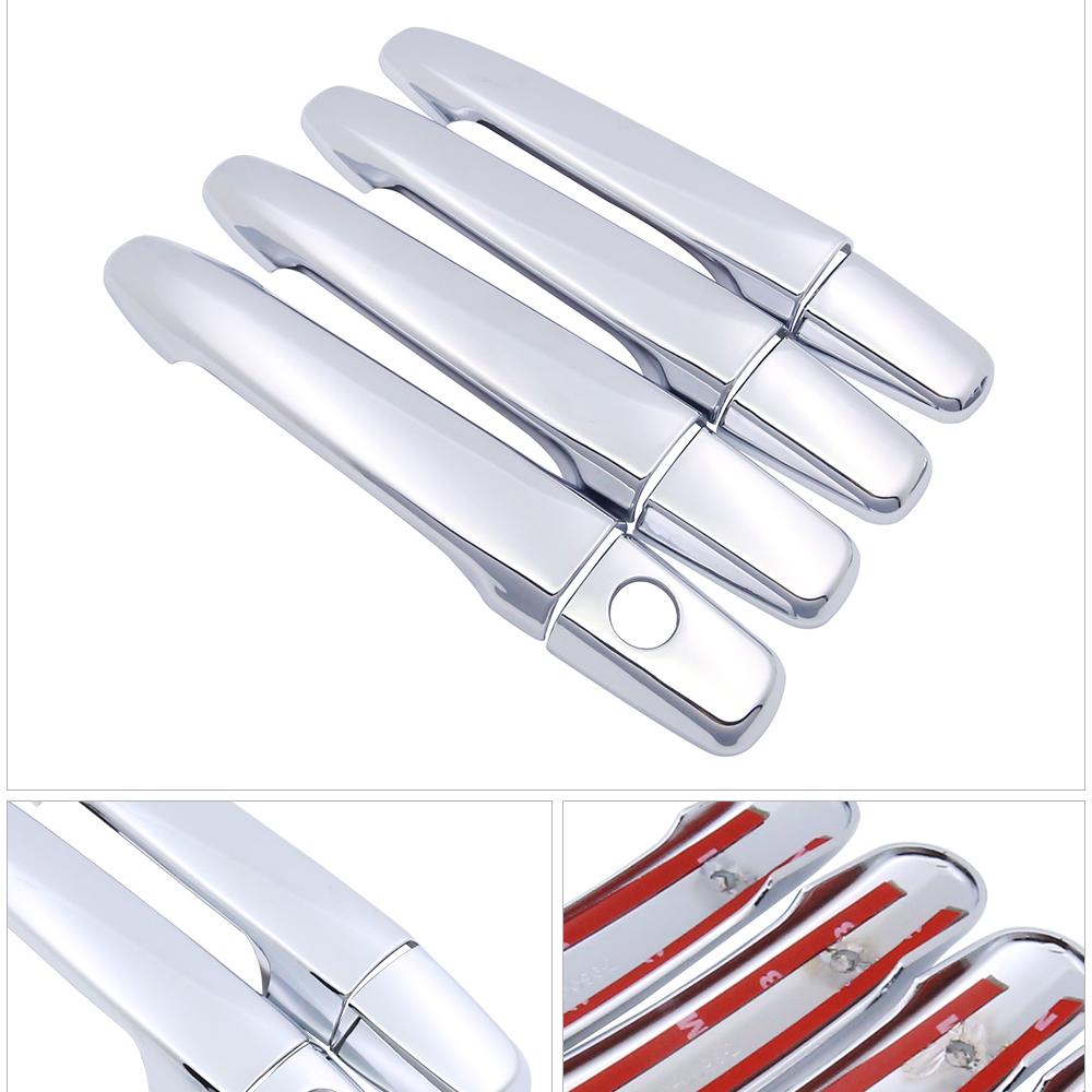 Für Mitsubishi Delica 2008 ~ Chrom Türgriff Abdeckung Auto Zubehör Aufkleber Trim Set 2009 2010 2011 2013 2015 2017