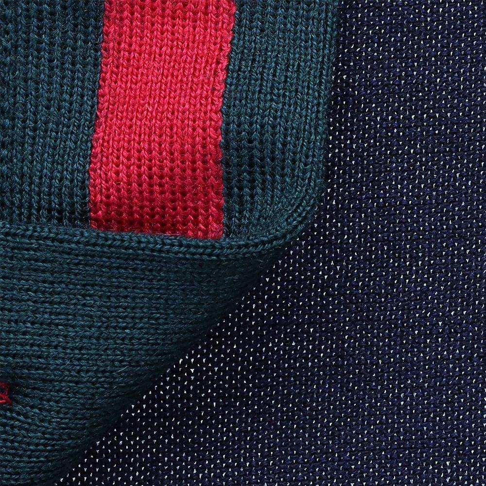 GUCCI Sweaters Men's Black V Neck Moderate Cardigan 408146-X1317-4060