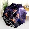 Wednesday Outcast Book Folding Umbrella Travel Suitable For All Seasons Sun Umbrella Umbrella Light