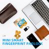 USB Rechargeable Smart Fingerprint Padlock Mini Security For Locker Bag Suitcase