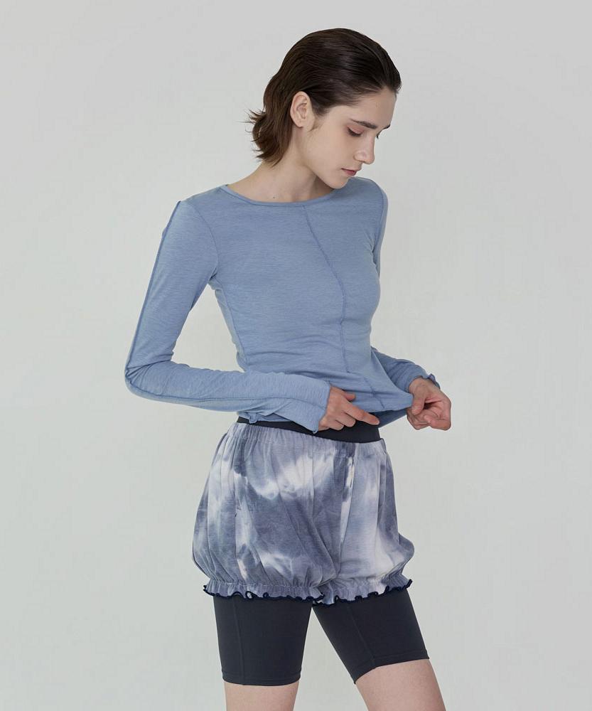 Debiweeo Sling Layered T-Shirt Devi-T0142-Blue