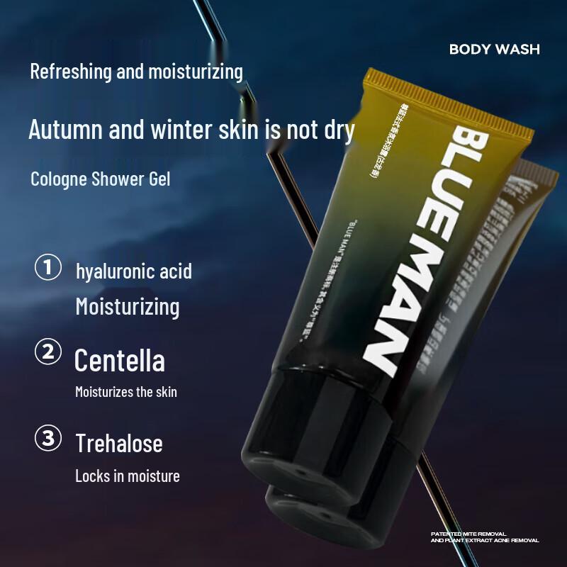 Prime Blue French Cologne Scented Shower Gel