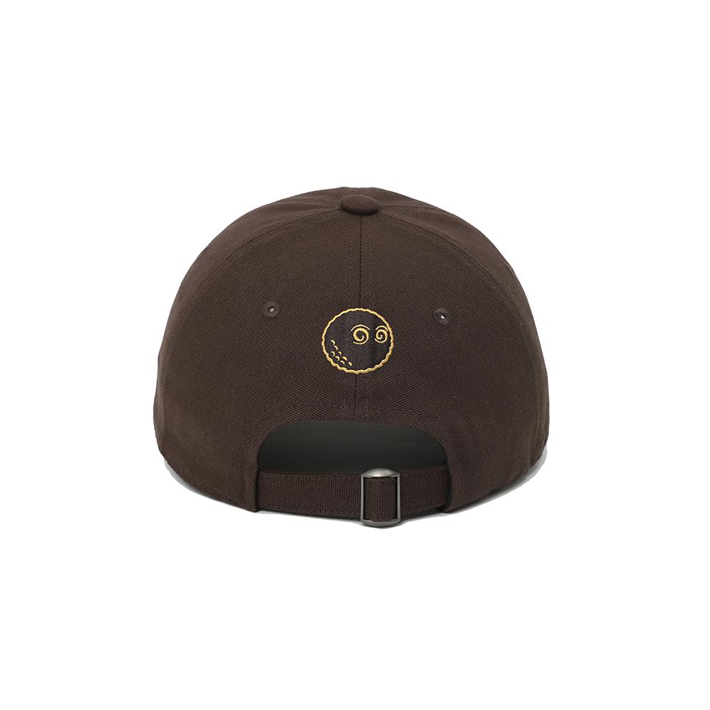 MALBON GOLF Small Logo Basic Ball Cap Brown