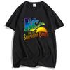 KC and The Sunshine Band Logo T-shirt Short Sleeve Cotton Male Tshirts Unisex Streetwear Loose Fashion Punk Graphic T Shirt Tees
