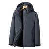 Cozy Up Graphene Jacket Men's Thickened Warm Cotton Jacket Windproof and Waterproof Outdoor Cotton Jacket