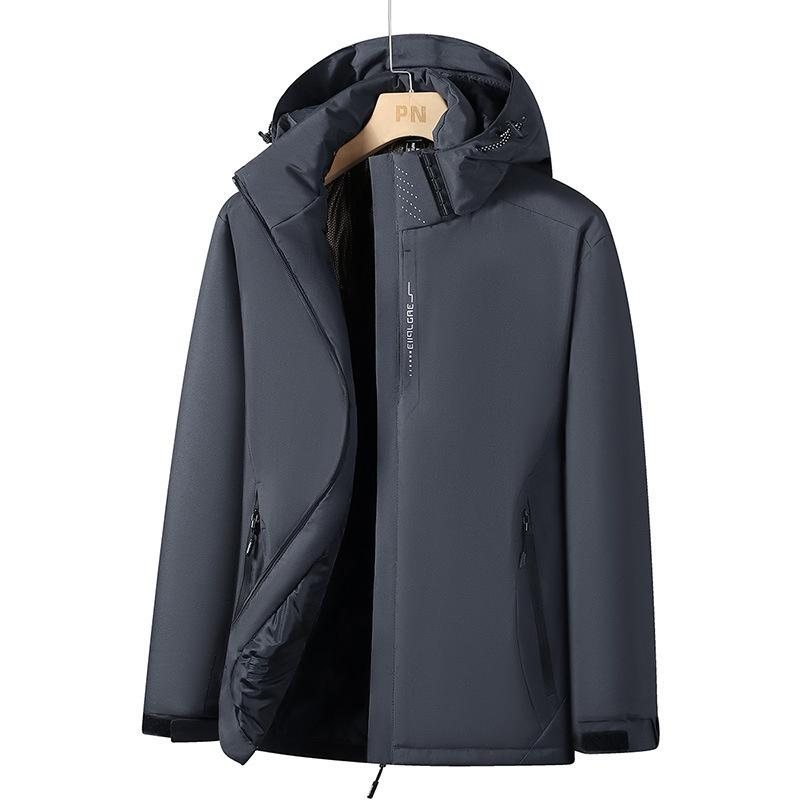 Cozy Up Graphene Jacket Men's Thickened Warm Cotton Jacket Windproof and Waterproof Outdoor Cotton Jacket